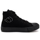 Tênis Naruto Bota Cano Alto Novidade Oferta Nuvem Black Tênis Naruto Bota Cano Alto Novidade Oferta Nuvem Black