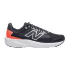 Tênis New Balance 413 V3 Masculino - Preto / Branco / Laranja