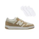 Tênis New Balance 480 Low Masculino + 3 Pares de Meias