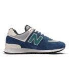 Tênis new balance 574 v2 marinho verde -