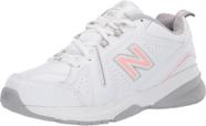 Tênis New Balance 608 V5 Casual Comfort Femininos Branco/Rosa