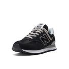 Tênis New Balance Feminino 574 Core Preto/Branco Largura Extra