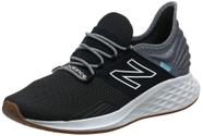 Tênis New Balance Fresh Foam Roav V1 para homens, preto, tamanho 12