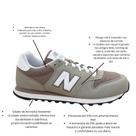 Tenis New Balance Masculino 500 V2 Original Tamanho:39Cor:Marrom-TaupeGenero:Masculino