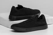 Tênis Ogochi em Tricot Preto: