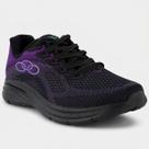 Tênis Olympikus Index 3 Feminino - Preto e Roxo - 35