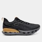 Tênis Olympikus Quartzo Masculino Cor:PRETO/DOURADOTamanho:41