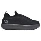 Tênis Ortopédico Flyfeet Nuvem Knit Leve Macio E Confortável - PRETO