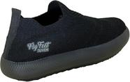 Tênis Ortopédico Flyfeet Nuvem Knit Preto 34/35 AC357 Tênis Ortopédico Flyfeet Nuvem Knit Preto 34/35 AC357