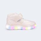 Tênis Pampili de Led Liz Luz Comfy - Infantil - Nude - 21