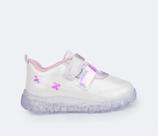 Tenis pampili liz luz led fita holografica