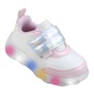 Tênis Pampili Liz Neon Meninas Branco 682059 Infantil Tênis Pampili Liz Neon Meninas Branco 682059 Infantil