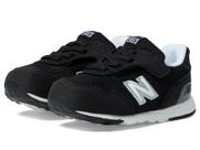 Tênis para crianças New Balance 515 V1 Hook and Loop preto Tênis para crianças New Balance 515 V1 Hook and Loop preto