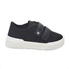 Tênis Para Meninos tiras autocolantes Duplo tiras autocolantes Cadarço Escolar Casual Resistente