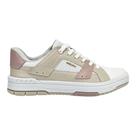 Tênis Pegada Feminino London em Couro 212603 Branco/Linho/Rosa Tênis Pegada Feminino London em Couro 212603 Branco/Linho/Rosa