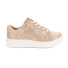 Tênis Pink Cats Infantil Casual Metalizado Rosa Griter