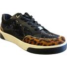 Tênis Plataforma Animal Print Onça Tendência Moda 37054 Marina Mello