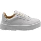 Tênis Plataforma Casual Moleca Acolchoado Floather Feminino