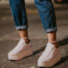 Tenis Plataforma Feminino Sola Alta Fashion Moda Blogueira