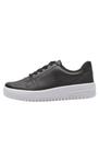 Tênis Platform Vizzano Preto Liso Básico Conforto