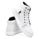 Tênis Polo Masculino Botinha Casual Cano Alto Leve Dia Dia