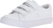 Tênis POLO RALPH LAUREN Easten EZ II Branco e Rosa para Meninas