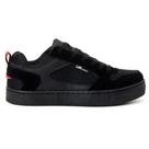Tênis Preto Camurça Skate Skatista Masculino Feminino Unissex Sola Colada Costurada