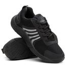 Tenis Preto Masculino Confortável Corrida Academia