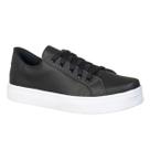 Tenis Preto Unissex Calce Facil Estilo material sintético Tendencia