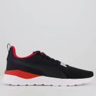 Tênis Puma Anzarun Lite Bold Preto e Vermelho Tênis Puma Anzarun Lite Bold Preto e Vermelho