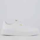 Tênis Puma Carina 3.0 Feminino Branco e Dourado