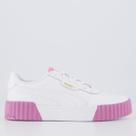 Tênis Puma Carina 3.0 Feminino Branco e Rosa II