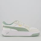 Tênis Puma Carina Street BDP Feminino Branco e Verde