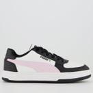 Tênis Puma Caven 2.0 BDP Feminino Preto Branco e Rosê