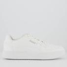Tênis Puma Caven 2.0 BDP Juvenil Branco e Prata