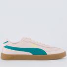 Tênis Puma Club II Feminino Rosa e Verde