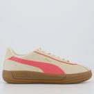 Tênis Puma Club Klassika SD Feminino Bege e Rosa