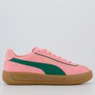 Tênis Puma Club Klassika SD Feminino Rosa e Verde