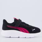Tênis Puma Flexfocus Modern Juvenil Preto e Rosa