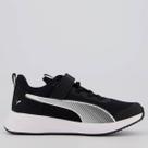 Tênis Puma Flyer Lite 3 AC+ PS Infantil Preto e Branco Tênis Puma Flyer Lite 3 AC+ PS Infantil Preto e Branco
