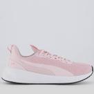 Tênis Puma Flyer Lite 3 Feminino Rosa e Branco