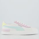 Tênis Puma Jada Bdp Feminino Branco Lilás