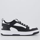 Tênis Puma Rebound V6 Feminino Preto e Branco