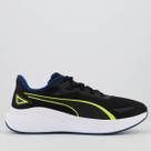 Tênis Puma Skyrocket Lite Preto Marinho e Verde