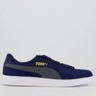 Tênis Puma Smash V2 Marinho e Cinza