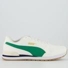 Tênis Puma ST Runner V2 BDP Off White e Verde