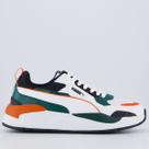Tênis Puma X-Ray 2 Square Branco e Verde
