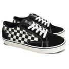 Tênis Qix DT Preto Branco Xadrez Tênis Qix DT Preto Branco Xadrez