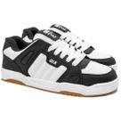Tênis Qix Skate Square Preto Branco Original Tênis Qix Skate Square Preto Branco Original