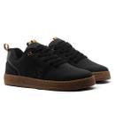 Tênis Qix Smash Preto Marrom Casual Skate Qx2102